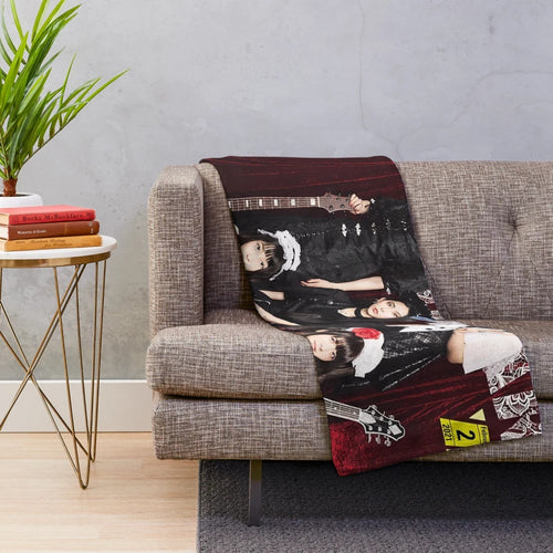 Band-Maid Plush Blanket for Anime and Music Fans