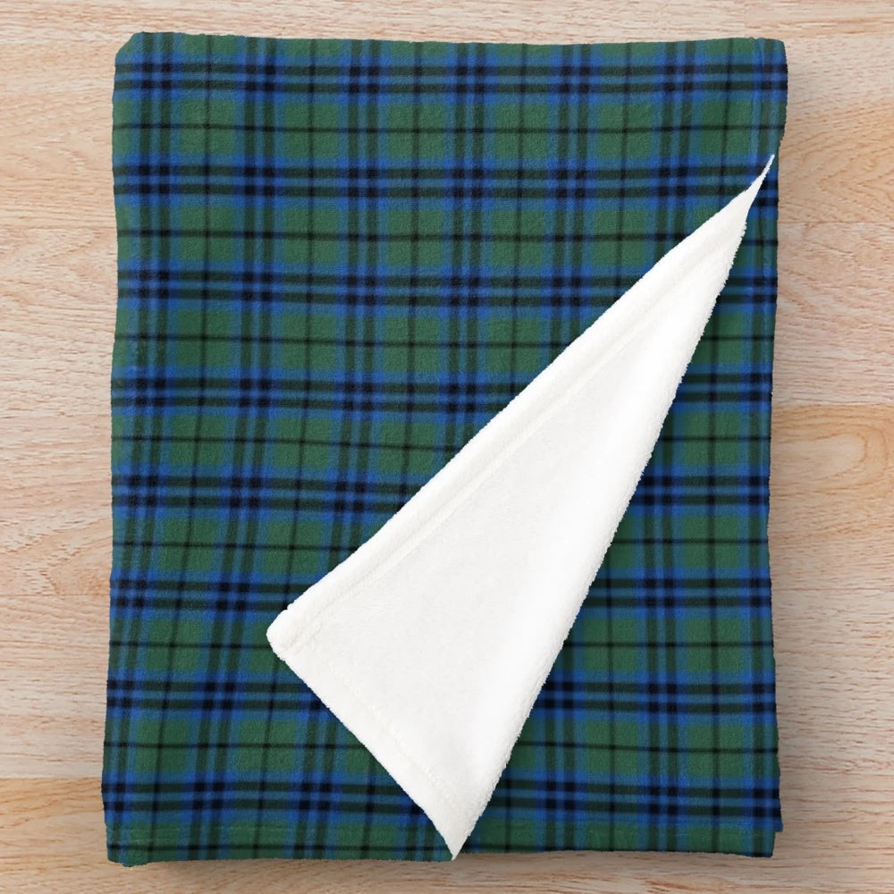 Keith Clan Tartan Plush Blanket