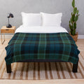 Graham of Menteith Scottish Tartan Plush Blanket