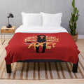 Axe inspired plush blanket featuring pop culture themed typography and hand lettering design