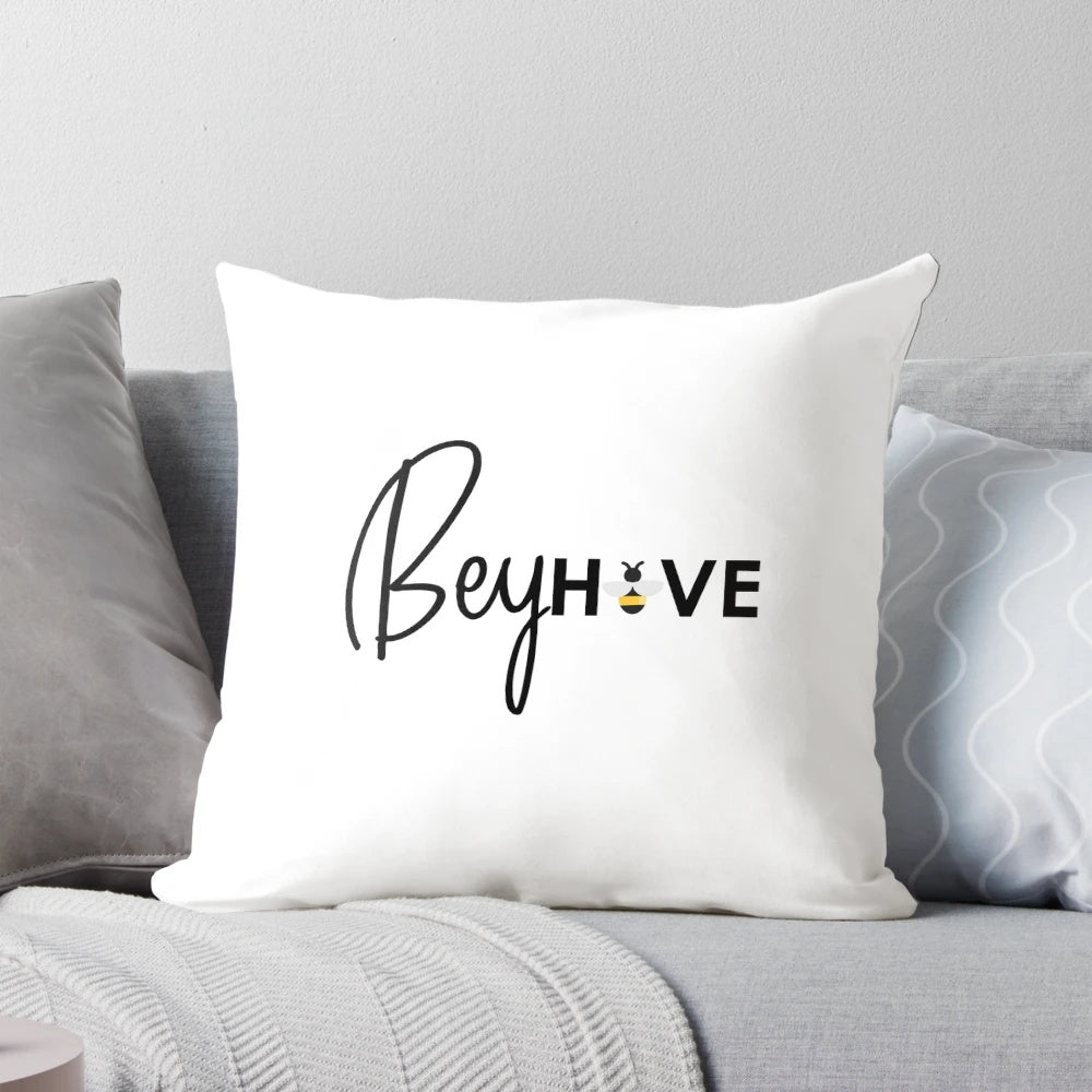 Beyoncé inspired throw pillow for Beyhive fans