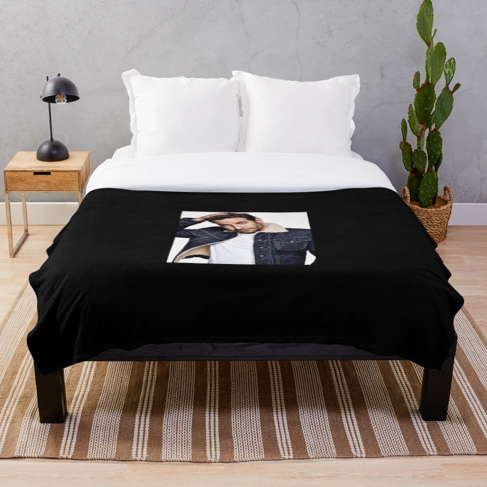 Bradley Cooper Inspired Plush Blanket