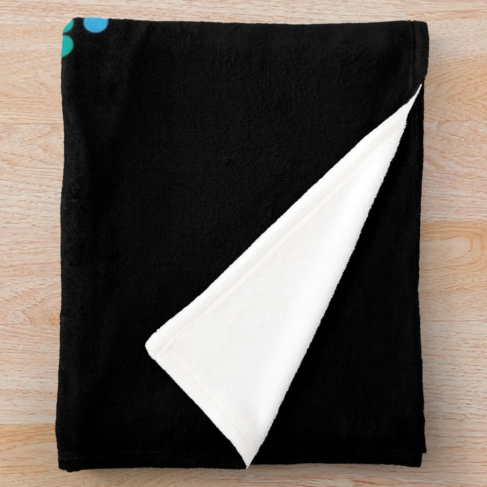 Photography-themed plush blanket with focus on capturing moments