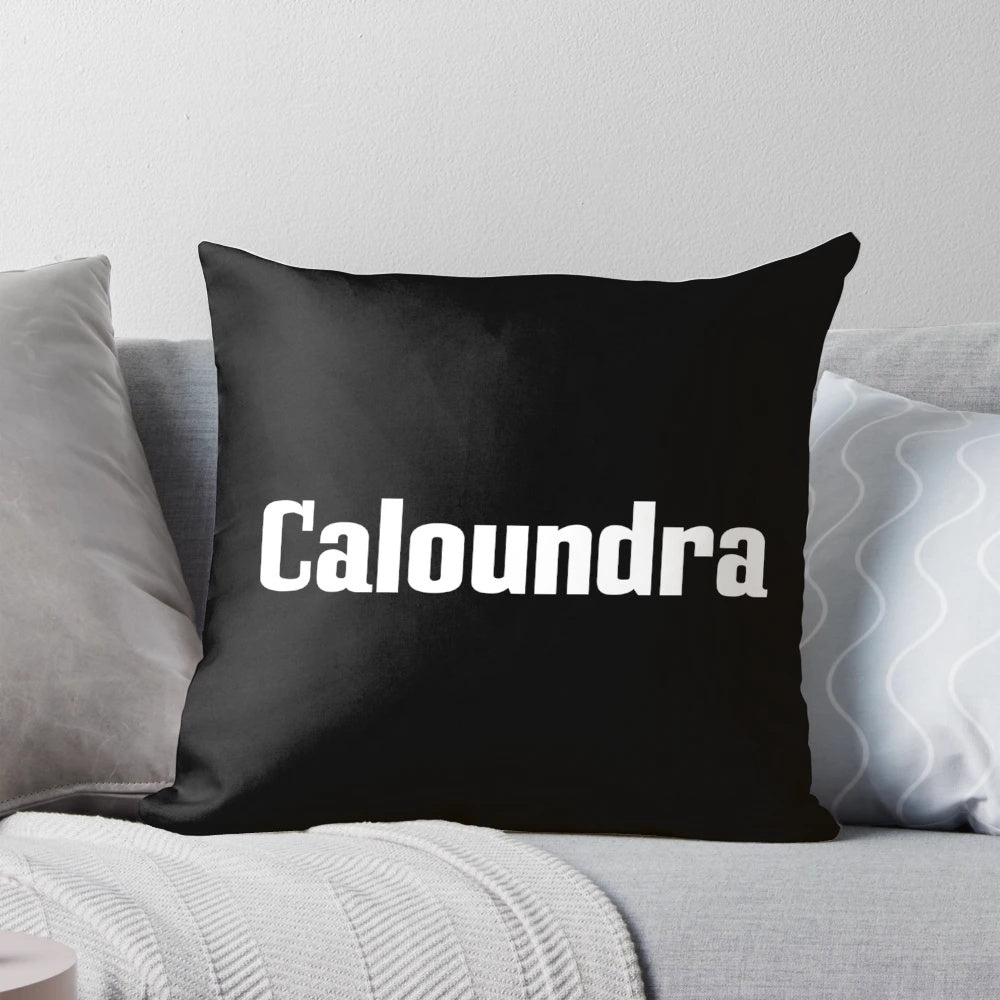 Caloundra Town in Australia Pillow