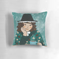 Panad Welsh Lady Cymraeg Pillow