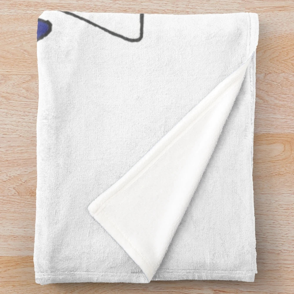 Cozy plush blanket featuring movie heroes and characters
