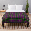 Clan Taylor Inspired Tartan Plush Blanket