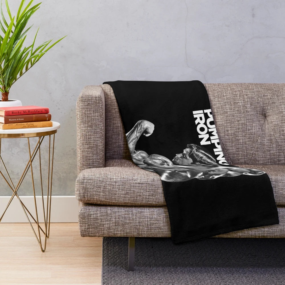 Arnold Schwarzenegger Classic Bodybuilding Plush Blanket