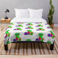 Soft and cozy plush blanket featuring the popular Roblox Rainbow Friends characters