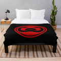 Conan the Barbarian inspired plush blanket featuring the snake cult logo
