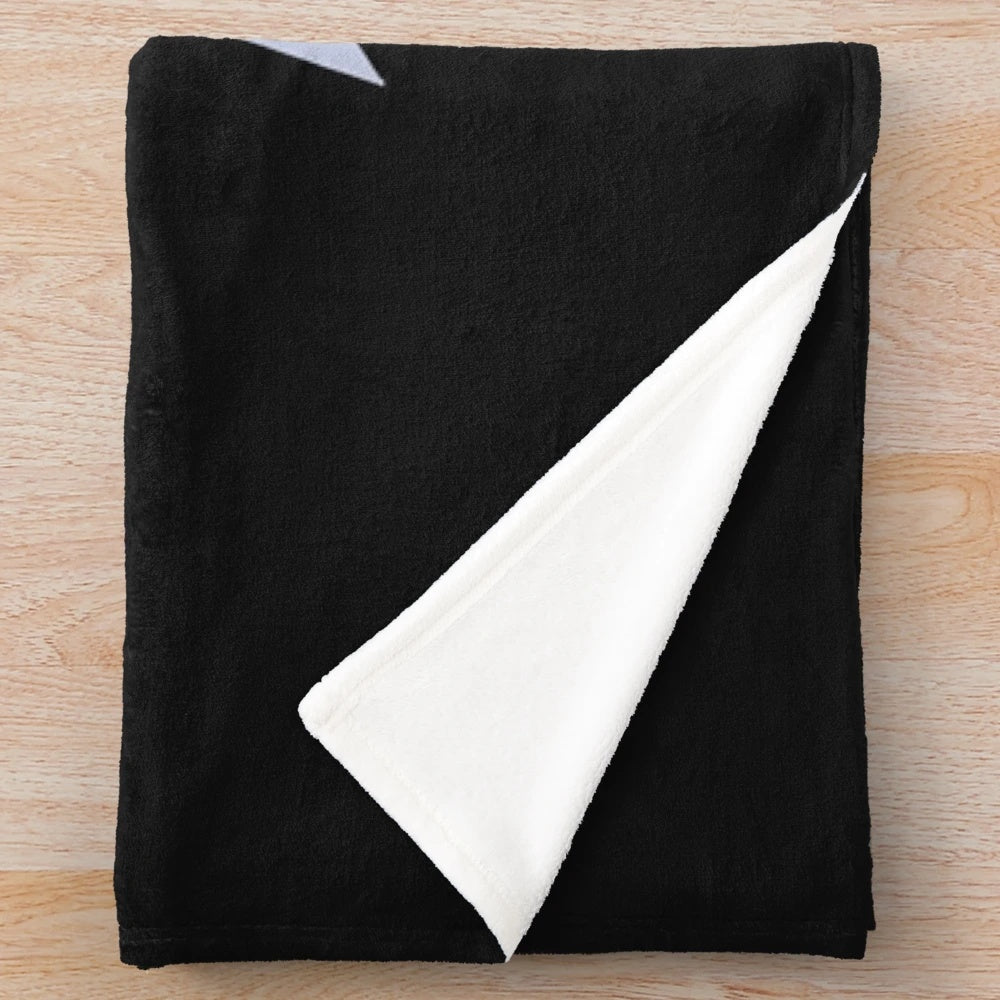 Cozy plush blanket featuring the Starset logo and cosmic, geometric design