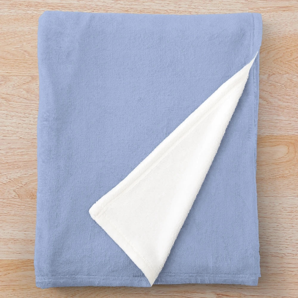 Cozy 80s-inspired plush blanket featuring a fantasy creature design