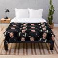 Soft and snuggly plush blanket featuring the characters Evan Buckley and Eddie Diaz from the TV show 911