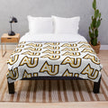 Adelphi University Panthers Plush Blanket