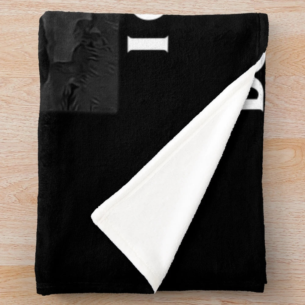 Archer-themed plush blanket with bow and arrow design