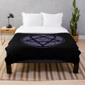 Art Heartagram Plush Blanket Featuring Ville Valo's Iconic Symbol