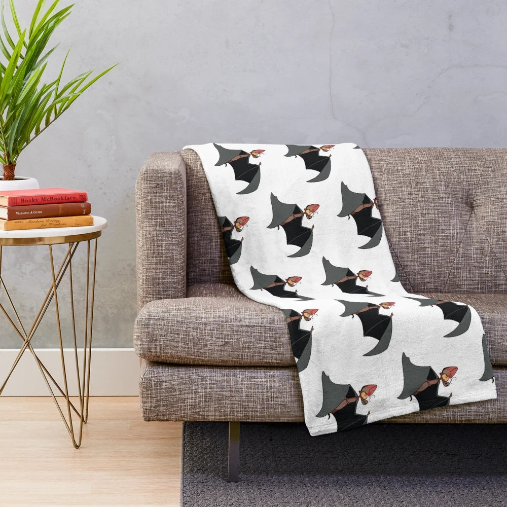 Batty Koda Plush Blanket from the FernGully Movie