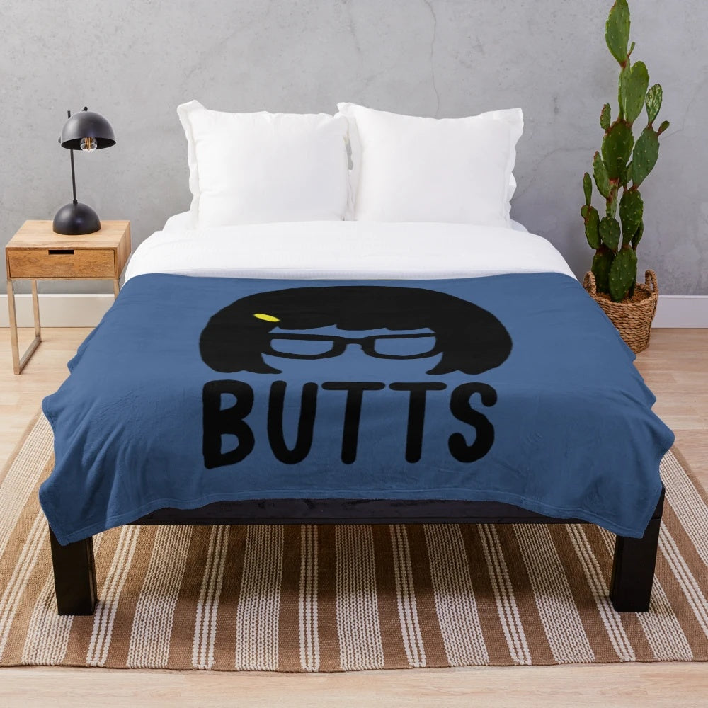 Bobs Burgers inspired plush blanket