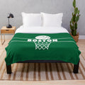 Boston Celtics-inspired plush blanket for fans