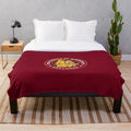 Bulldogs Circle Design Plush Blanket for University of Minnesota Fans