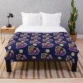 Soft and cuddly chibi plush blanket with an anime-inspired design