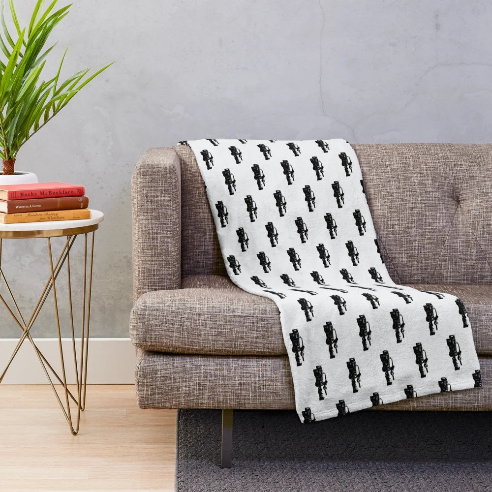 Cinema camera plush blanket for movie lovers and filmmakers