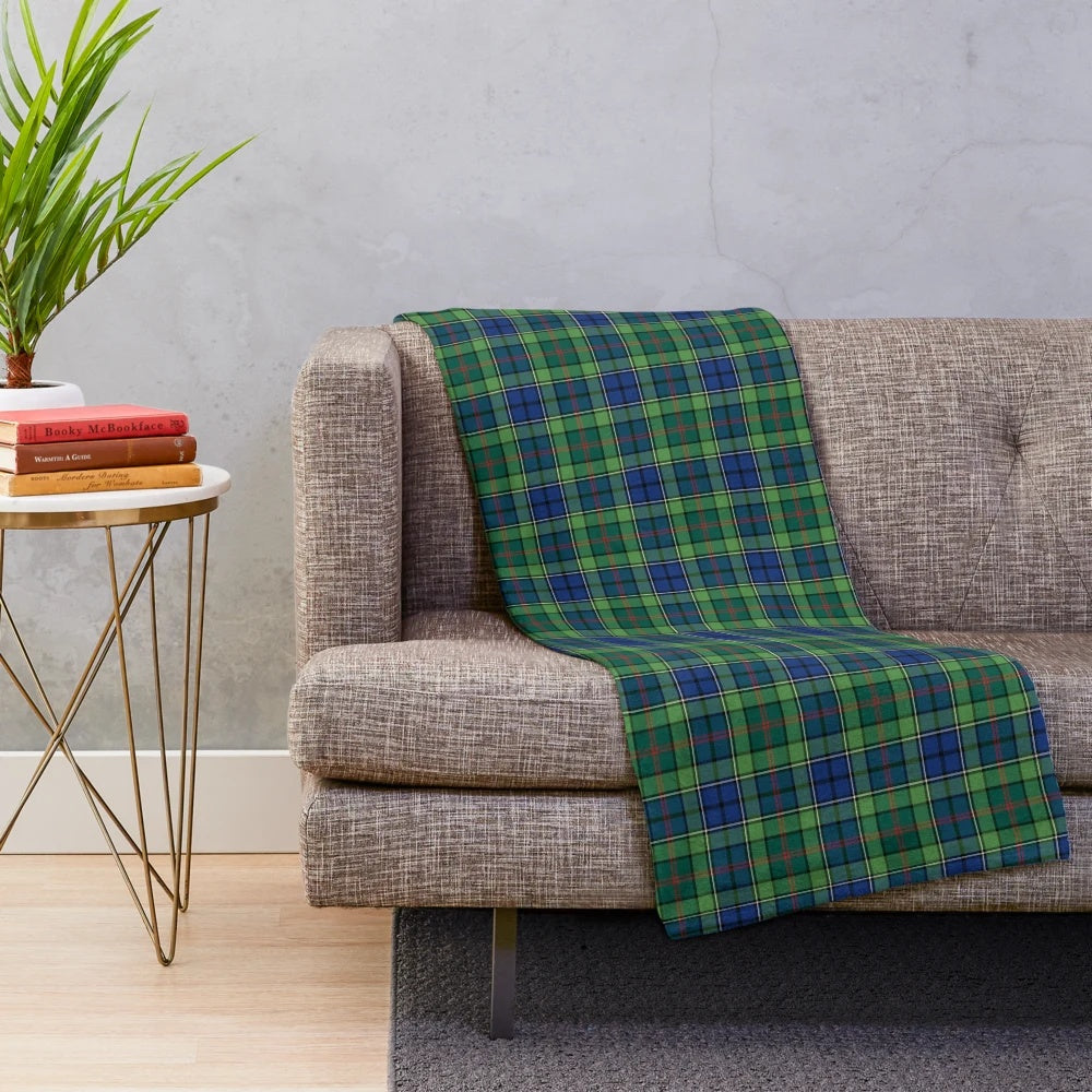 Clan Rutledge Tartan Plush Blanket