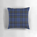 Clark Scottish tartan pattern pillow with a plaid design representing Scottish highland clans