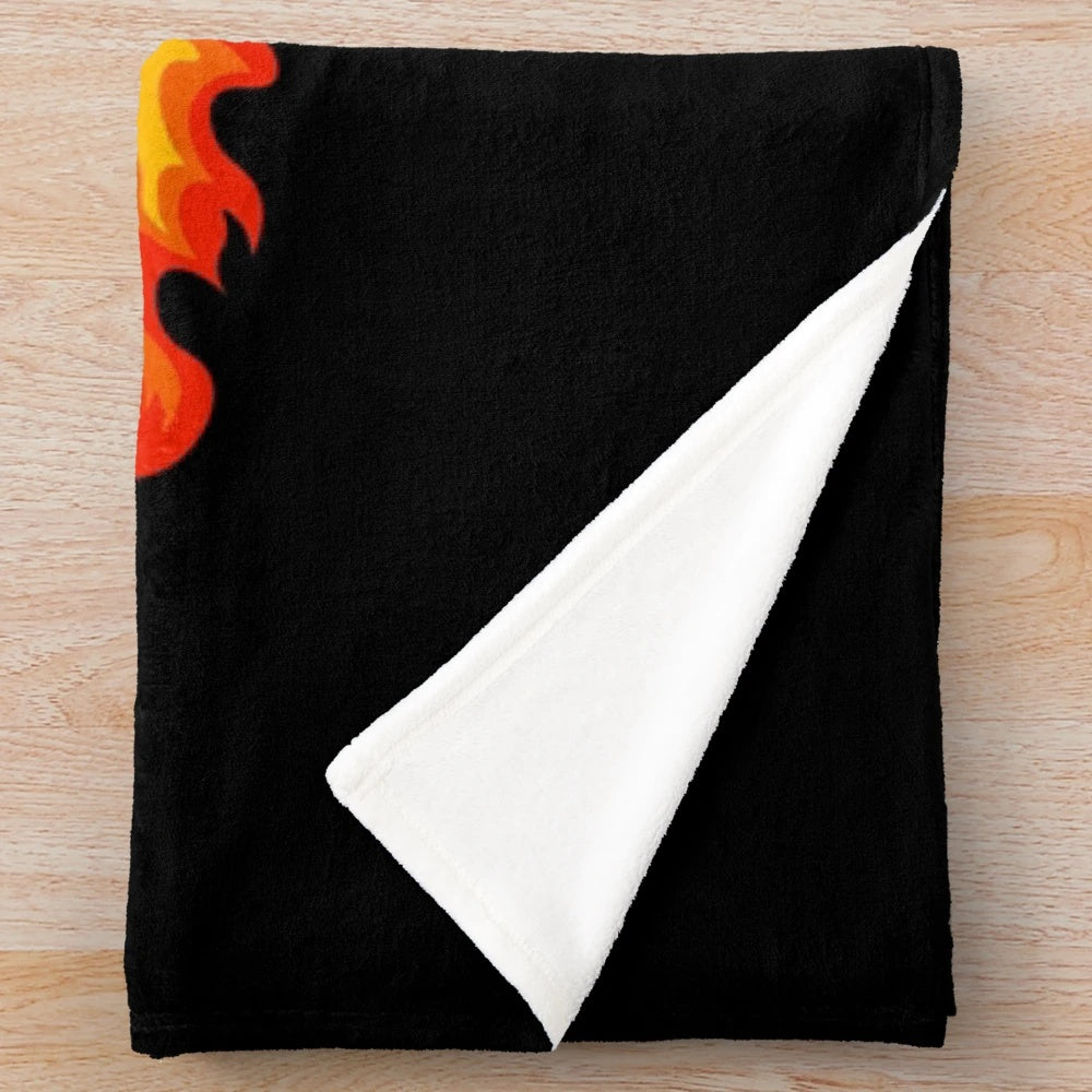 Plush blanket with a cool graphic design for dentists and dental professionals