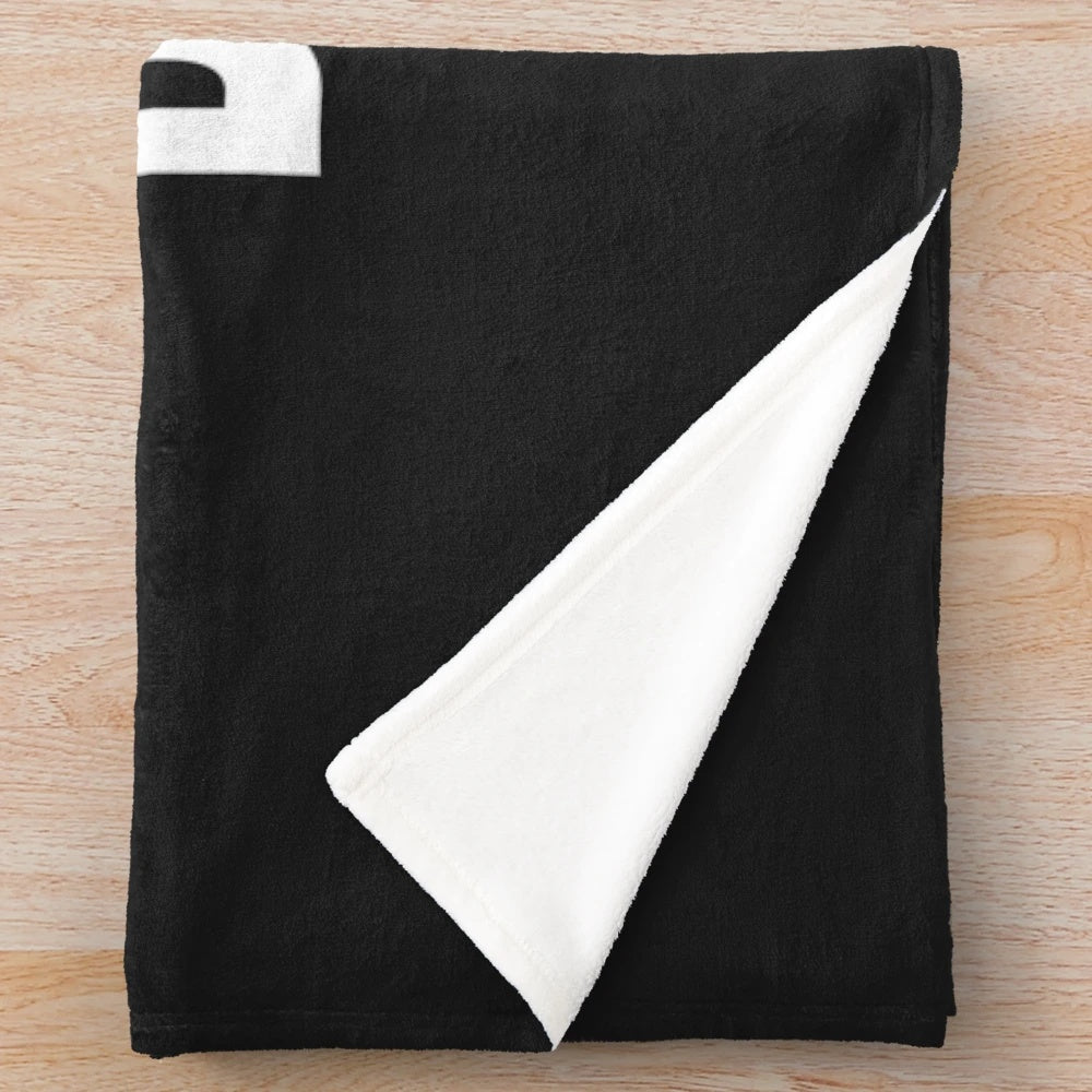 Plush blanket with doctor-themed design