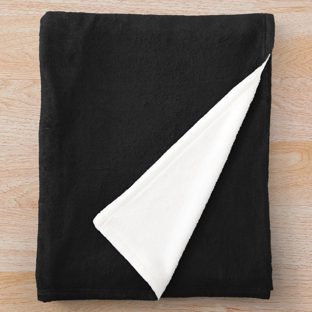 Soft and plush economics teacher-themed blanket