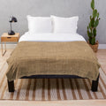 Plush blanket with a natural texture background pattern
