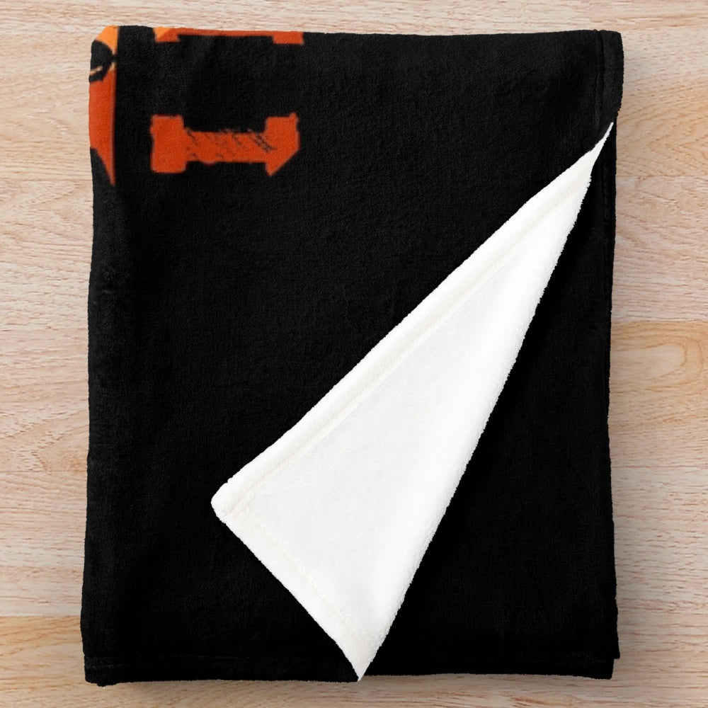 Plush geology blanket with funny "just one more rock" design for geology lovers and rock collectors