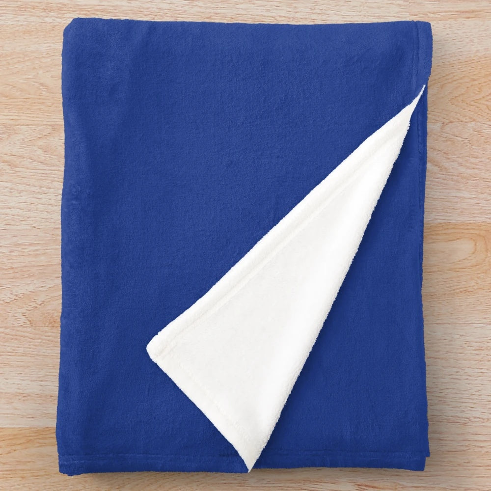 Gold plush blanket with the University of Pittsburgh "Hail" logo