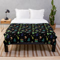 Griz pattern plush blanket