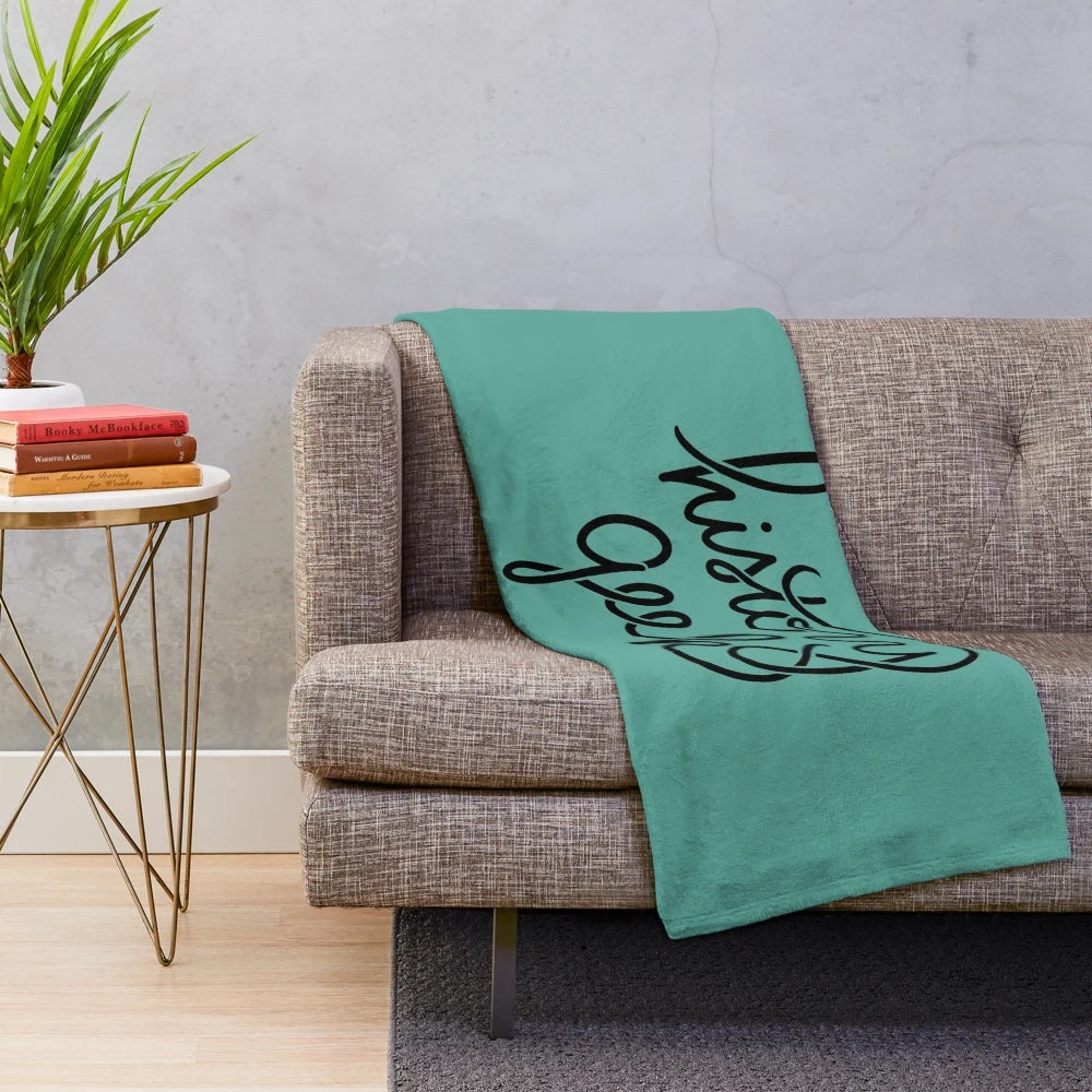 A plush blanket featuring a history-themed design, perfect for history lovers and students.