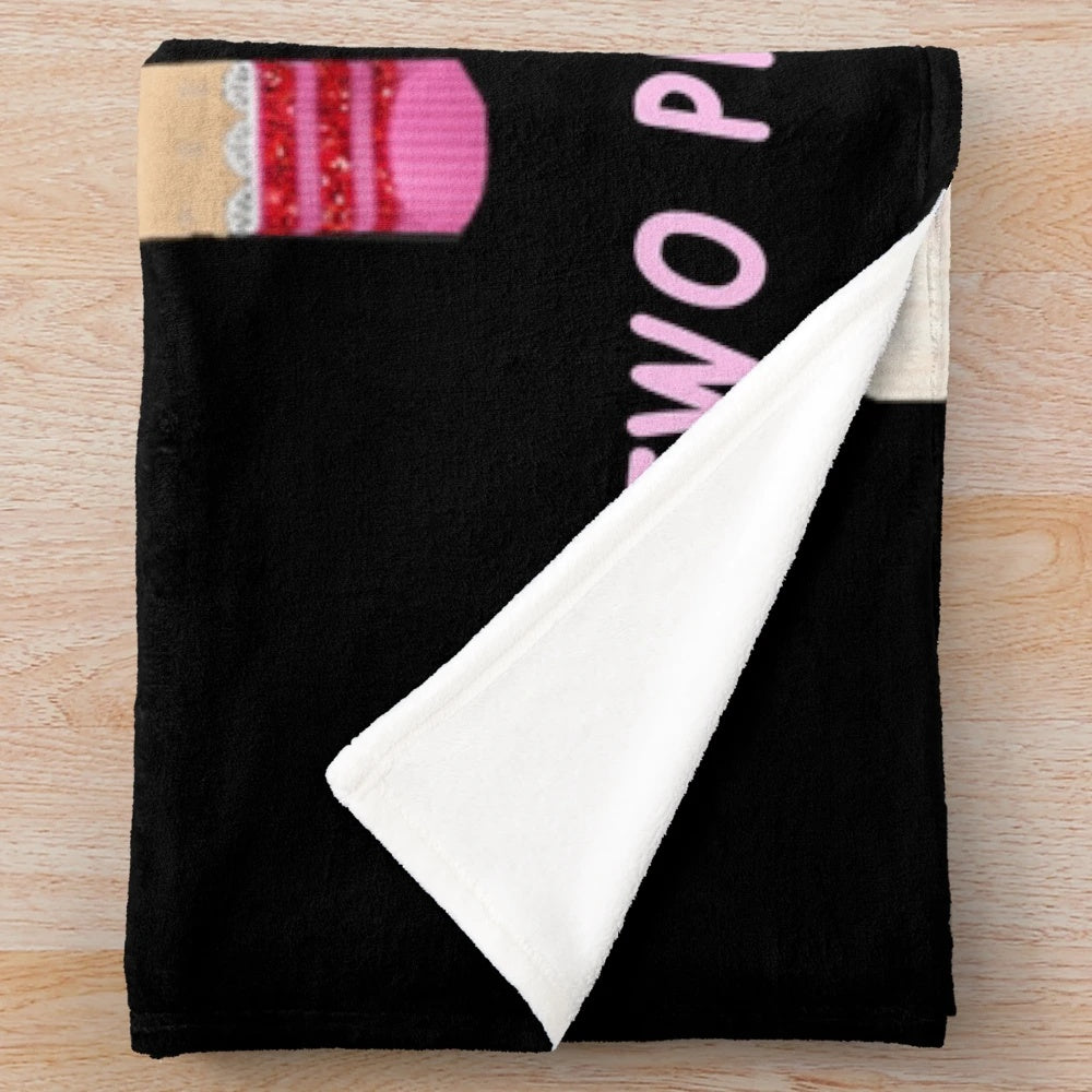 Soft, plush blanket with iamsanna design for Roblox and Adopt Me fans
