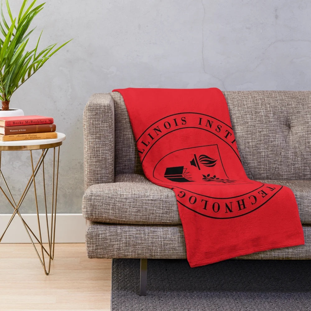 Illinois Institute of Technology College Plush Blanket