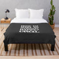 Introvert Plush Blanket - Cozy and Comfortable Soft Throw for Quiet Thinkers