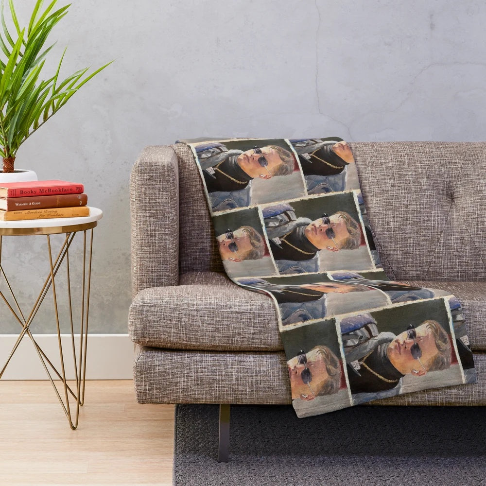 Soft and Warm Joe Burrow Bengals Plush Blanket