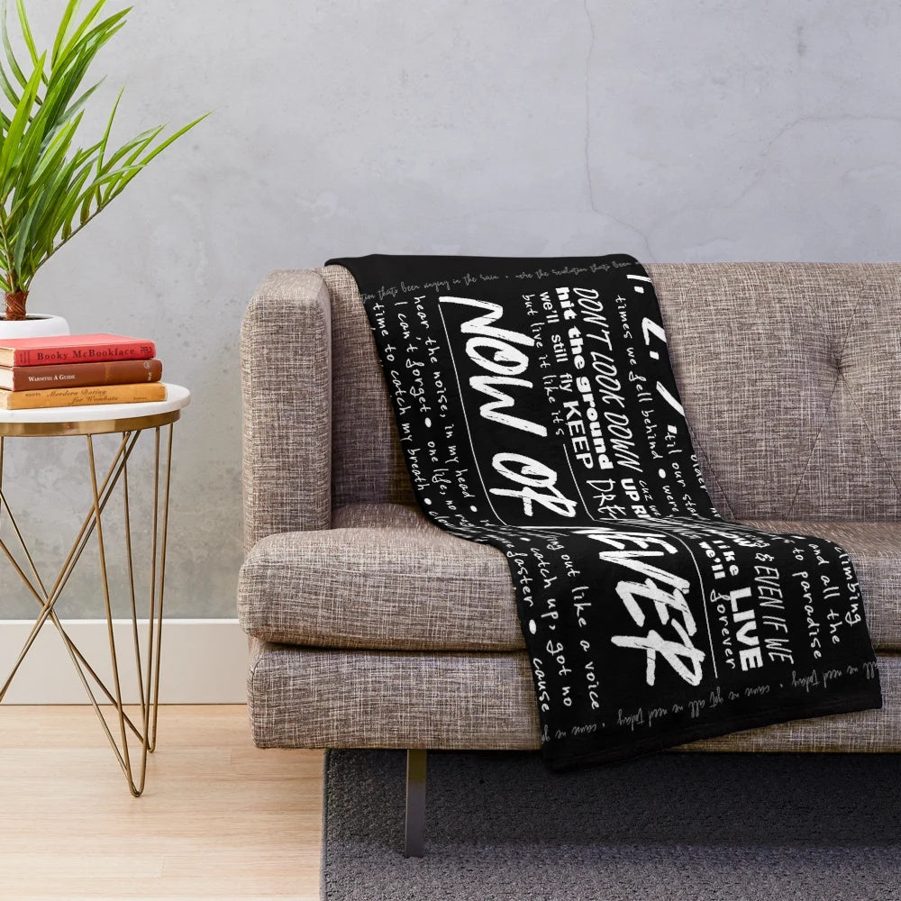 Soft and Snuggly "Julie and the Phantoms" Inspired Plush Blanket