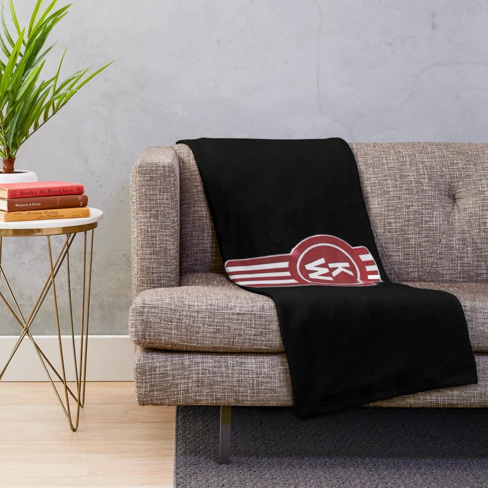 Kenworth Plush Blanket Providing Warmth and Comfort for Truck Drivers