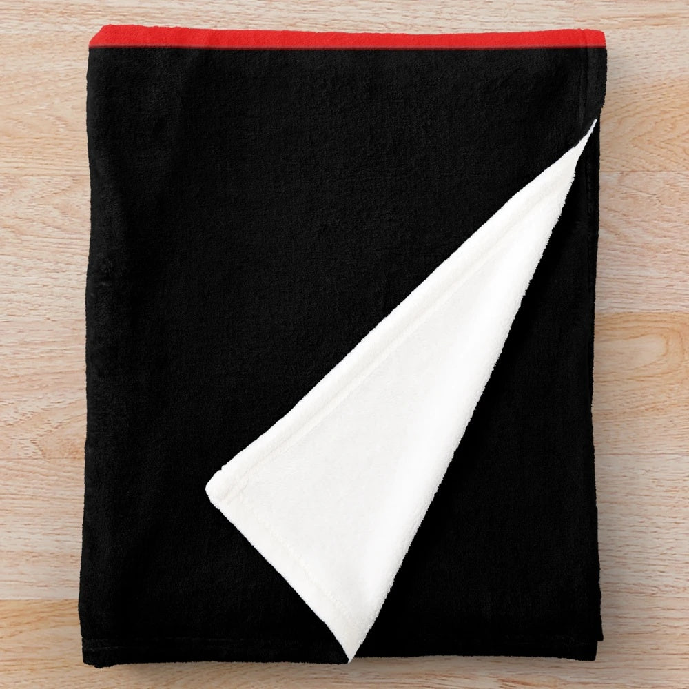 Soft and plush Kenworth truck-themed blanket