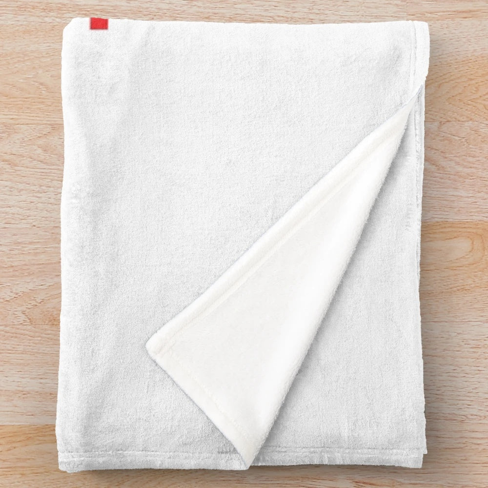 Latina plush blanket with vibrant cultural design