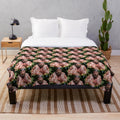 Liver king plush blanket featuring a cozy and soft design