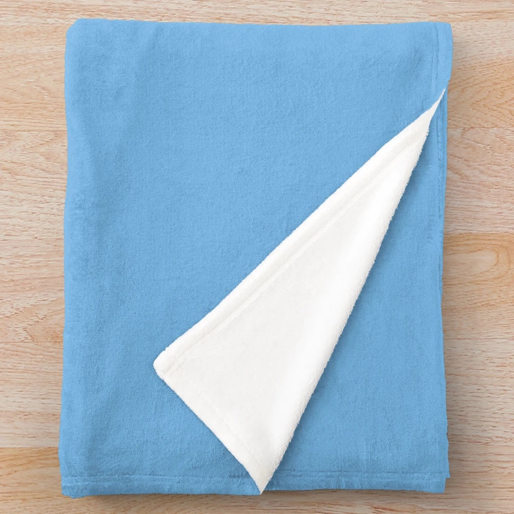 Manchester City plush blanket with Kevin De Bruyne design