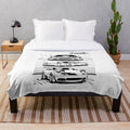 Mazda Miata Plush Blanket for Car Lovers