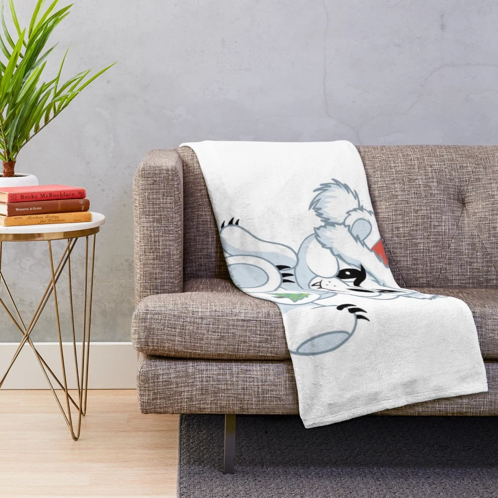 McFly-inspired Christmas bear plush blanket