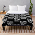 Michael Bublé inspired plush blanket for Christmas and holiday season