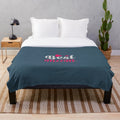Mom Plush Blanket with Floral Design